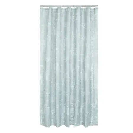 Штора для ванной Swensa Sally SWC-95-47-GR 200x180 см полиэстер цвет серо-зеленый