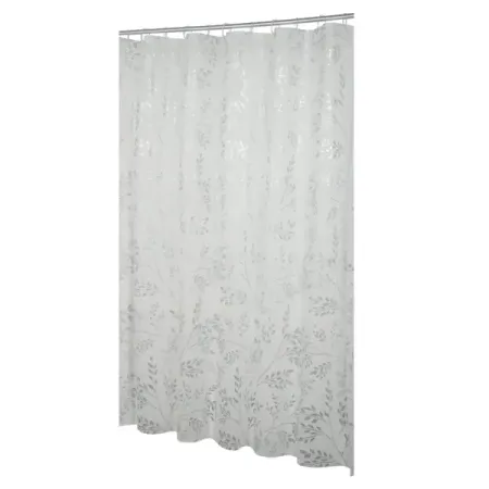 Штора для ванной Swensa Branch SWC-55-21 180x180 см PEVA цвет бело-серебристый 4 шт комплект водонепроницаемые занавески для ванной