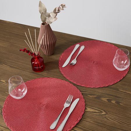 Набор плейсматов Чудесный фестиваль/ Miraculous Festival, красный апорты rogz игрушка фрисби rfo красный юар 23 см