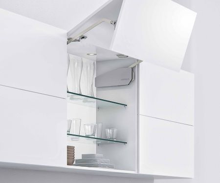 Hafele FREE UP правый R3us,430-600мм/5,0,-9,7кг, в упаковке - 5 шт, 372.33.434