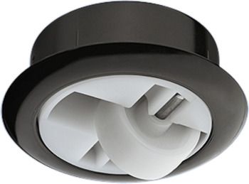 Hafele Ролик мебельный пластиковый черный 54мм 661.04.340