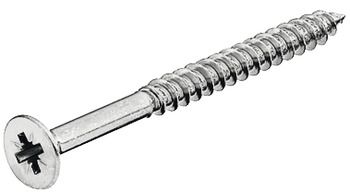 Hafele Шуруп для ДСП, HOSPA, крестовый шлиц PZ, частичная резьба упаковка - 200 штук, 015.41.939