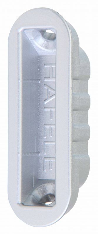 Hafele планка ответная для магнитного замка, хром Матовая 911.39.996