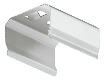 Hafele Монтажный зажим 90 градусов нержавеющая сталь 833.74.832