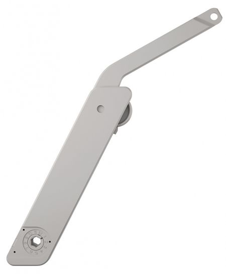 Hafele Free flap H 1.5, модель A, пластик серый, упаковка - 50 штук, 372.39.300