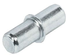 Hafele Полкодержатель, cталь, никелированный 5/5мм, упаковка - 100 штук,  282.43.905