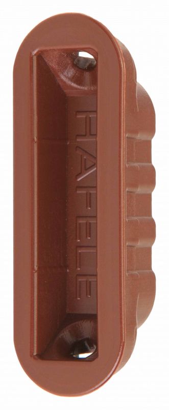 Hafele планка ответная для магнитного замка, античная бронза 911.39.997