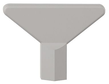 Hafele Регулировочный ключ SW10 пластик серый 235.79.301