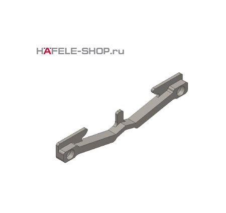 Hafele Hangroller 50 фиксатор средней двери, пластик серый 400.96.053