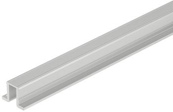 Hafele Slido F-Line11-12A Направляющий профиль нижний серебристый 2.0м 404.71.801