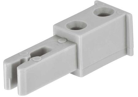 Hafele Slido F-Line11 12A дверная пробка серая 404.74.003