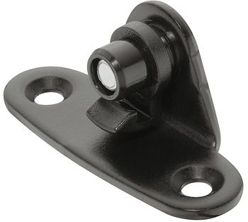 Hafele Крепление к фасаду, черный цвет, 373.66.381