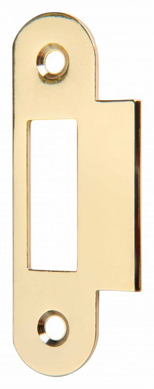 Hafele Планка ответная для не фальцевых дверей, никелированная полированная, 911.39.502