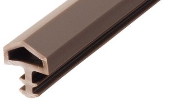 Hafele Уплотнитель дверной PVC белая 10мм, 25 м 950.10.267