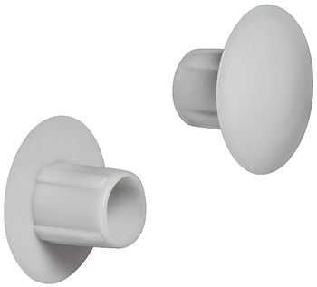 Hafele Заглушка серая 10,0x5 мм упаковка - 500 штук,  024.02.555