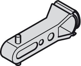 Hafele Hangroller 50 50A упор с демпфером нижний 400.58.011