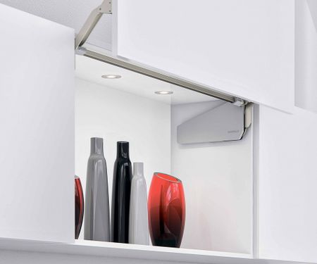 Hafele FREE Fold правый I5fo 840-910мм/7,3-14.6кг, в упаковке - 10 шт,  372.37.470