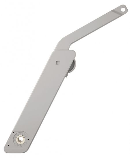 Hafele Free flap H 1.5, модель В, пластик серый, упаковка - 50 штук, 372.39.310