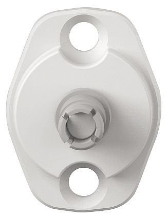 Hafele крепеж к корпусу Free flap H 1.5 белая, упаковка - 50 штук, 372.39.017