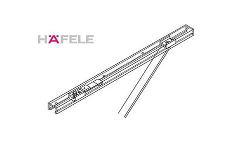 Hafele Фиксатор для DCL 33,34 шина 29, с бегунком 931.84.092