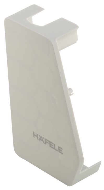 Hafele Заглушка FREE flap 1.7 серая, в упаковке - 10 шт,  372.91.133