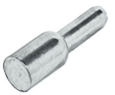 Hafele Полкодержатель, cталь, никелированный 3/5мм, упаковка - 100 штук,  282.06.706