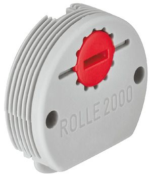 Ходовой элемент Slido Classic 20 IF, с регулировкой по высоте, сверление 35 мм, пластмасса, серый