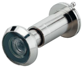 Hafele Дверной глазок 200 градусов лутньникель матовый 14мм 959.00.017