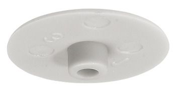 Hafele Заглушка Minifix 15 белая, упаковка - 500 штук,  262.24.751