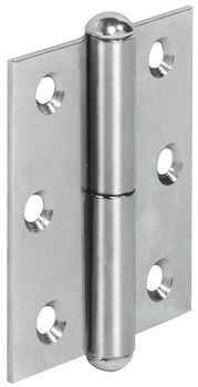 Hafele Петля карточная никелированное покрытие, левая 50мм 331.08.717