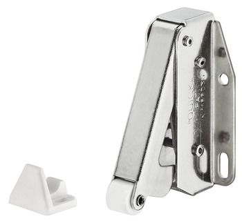 Hafele Пружинная защелка Quick +ответка, белый 245.55.913