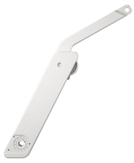 Hafele Free flap H 1.5, модель С, пластик белая, упаковка - 50 штук, 372.39.420