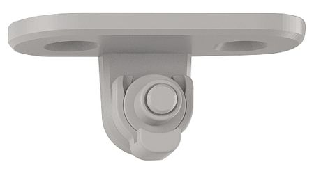 Hafele крепеж к сплошному фасаду Free flap H1.5, серый , упаковка - 50 штук, 372.39.014