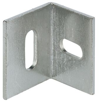 Монтажный уголок  17x21x25mm, сталь. оцинк.