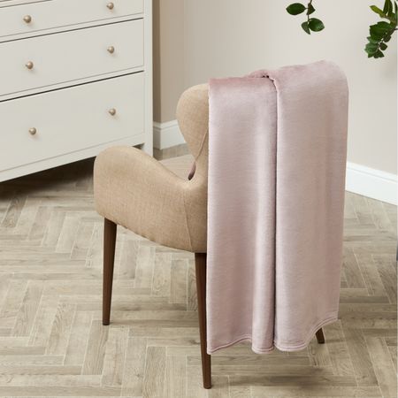 Плед Сверхмягкий/Supersoft, серо-розовый фен polaris phd 1110 розовый