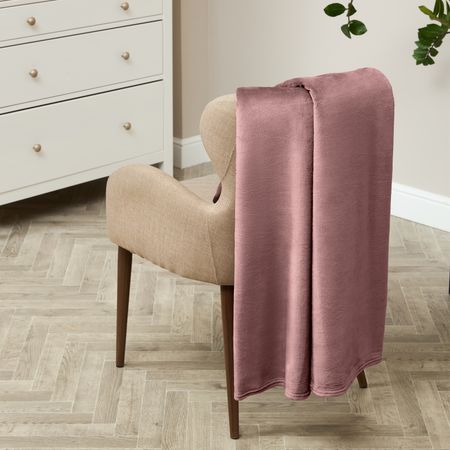 Плед Сверхмягкий/Supersoft, дымчато-розовый фен polaris phd 1110 розовый