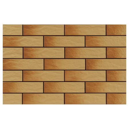 Клинкерная плитка для фасада Cerrad Elewacja rustiko gobi (32 шт.= 0,5 кв.м) разноцветная 245х65х6,5 мм