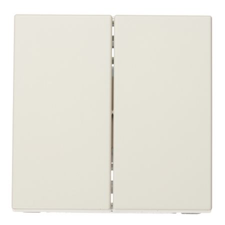 Выключатель Systeme Electric ArtGallery двухклавишный встраиваемый песочный (GAL001251)