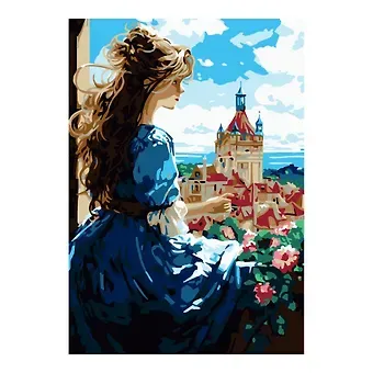 Картина по номерам на картоне 20х28,5 см 