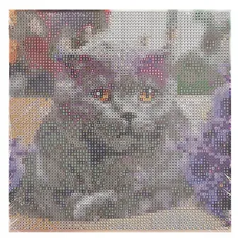 Алмазная мозаика (классическая) с подрамником, с полным заполнением, с квадратными стразами 