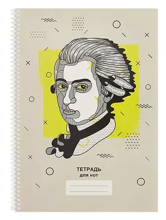 Тетрадь для нот А4 40л 