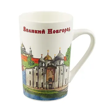 Кружка Великий Новгород (350мл) (фарфор) (Великий Новгород) (065-4-28-CL)