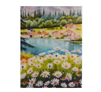 Алмазная мозаика (блестящая) с подрамником, с полным заполнением 