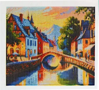 Алмазная мозаика (классическая) с подрамником, с полным заполнением 