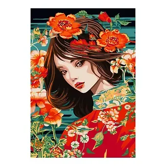 Картина по номерам на картоне 20х28,5 см 