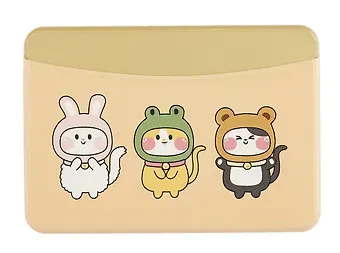 Чехол для карточек горизонтальный Kигуруми Зверюшки (ДКГ2023-134)