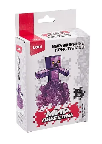 Выращивание кристаллов Мир пикселей 