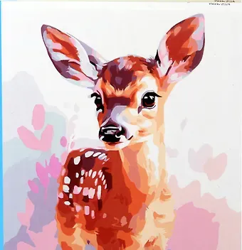 Холст с красками по номерам 