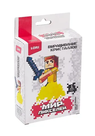 Выращивание кристаллов Мир пикселей 