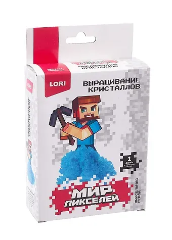 Выращивание кристаллов Мир пикселей 